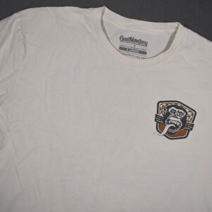 Gas Monkey Garage - Dallas, TX - White Graphic Tee Mens X-Large Cotton